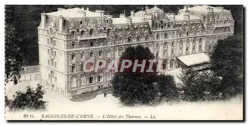 Cartes postales Bagnoles De L'Orne L'Hotel des Thermes