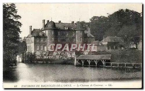 Cartes postales Bagnoles De L&#39Orne Le Chateau de Couterne