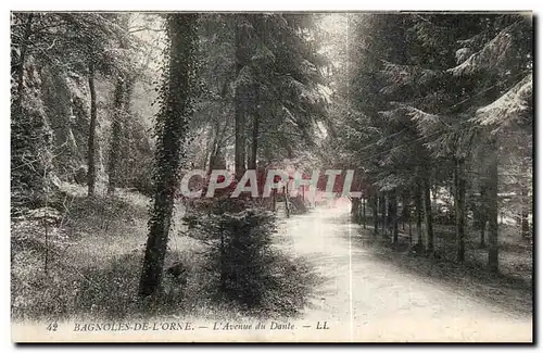 Cartes postales Bagnoles De L&#39Avenue du Dante