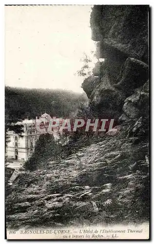 Cartes postales Bagnoles De L'Orne L'Hotel de I'Etablissement Thermal