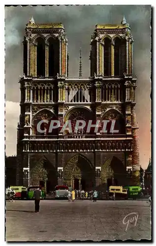 Cartes postales Merveilles Cathedrale Notre Dame Paris