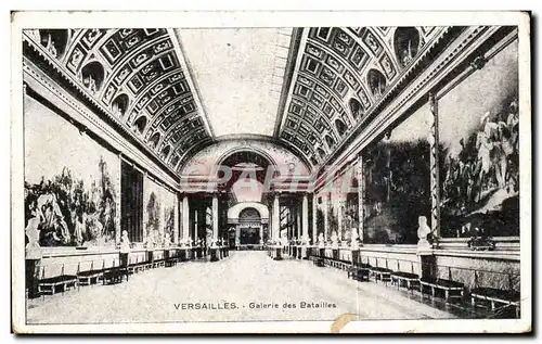 Cartes postales Versailles Galerie des Batailles