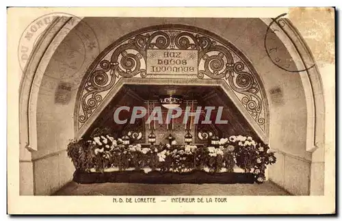 Cartes postales De Lorette Interieur De La Tour