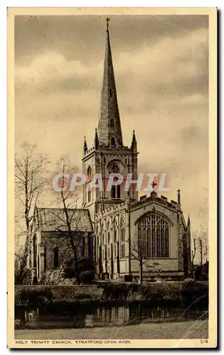 Cartes postales Holy Trinity Church Stratford Upon Avon