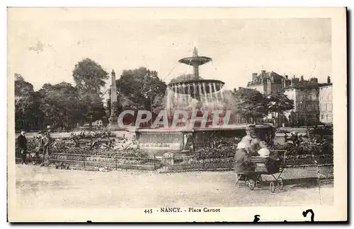 Cartes postales Nancy Place Carnot