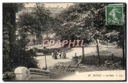 Cartes postales Royat Le Parc