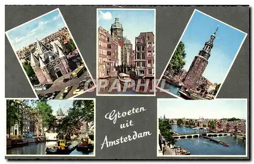 Cartes postales Groeten uit Amsterdam