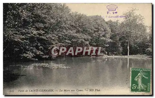 Cartes postales Foret De Saint Germain La Mare aux Canes
