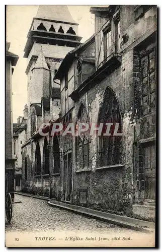 Cartes postales Troyes L'Eglise Saint Jean