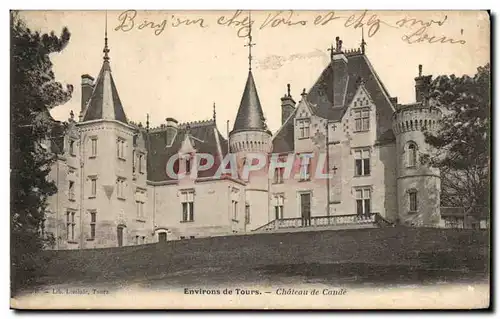 Cartes postales Environs De Tours Chateau De Cande