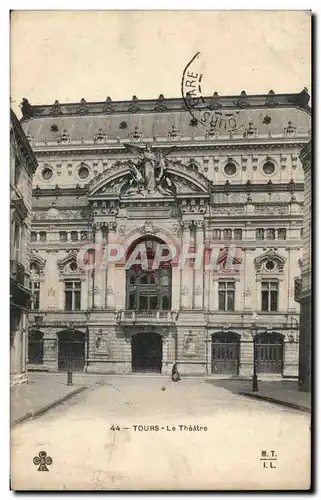 Cartes postales Tours Le Theatre
