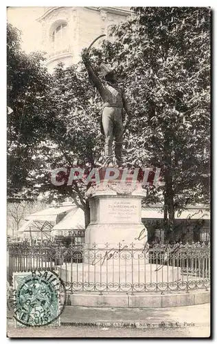 Cartes postales Paris Monument du Marechal Ney Napoleon