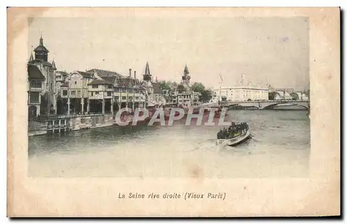 Cartes postales Le Seine rive droite Paris