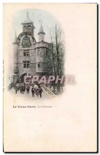 Ansichtskarte AK Le Vieux Paris Le Chatelet