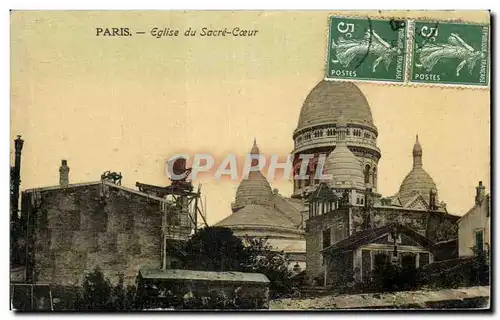 Cartes postales Paris Eglise du Sacre Coeur Montmartre