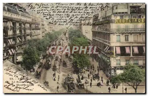 Cartes postales Paris Le Boulevard Montmartre