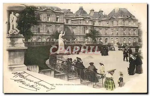 Cartes postales Paris Jardin du Luxembourg