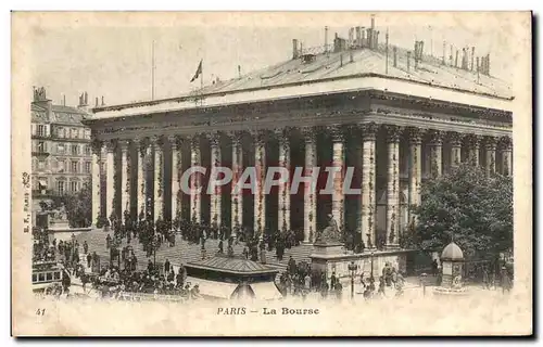 Cartes postales Pairs La Bourse