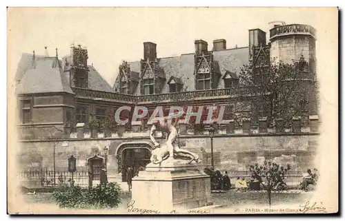 Cartes postales Paris Musee de Cluny