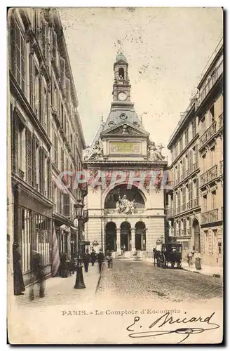 Cartes postales Paris Le Comptoir d&#39Escompte