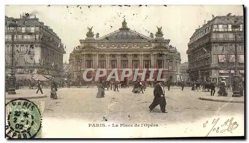 Cartes postales Paris la Place de l&#39Opera