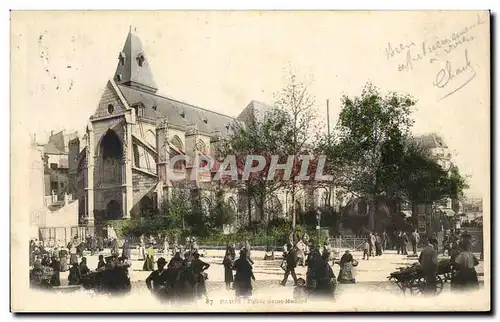 Cartes postales Paris Eglise Saint Medard