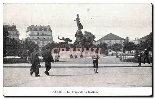 Ansichtskarte AK Paris La Place de la Nation