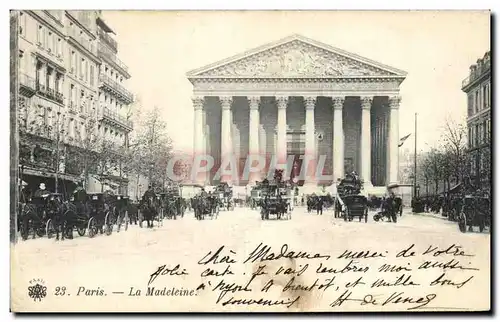 Cartes postales Paris La Madeleine