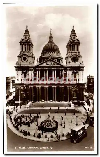 Ansichtskarte AK St Paul&#39s Cathedral London londres