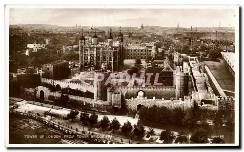 Cartes postales Tower Of London From Tower Bridge