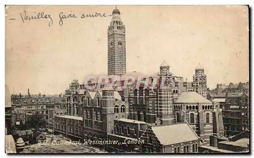 Cartes postales Cathedral Westminster London