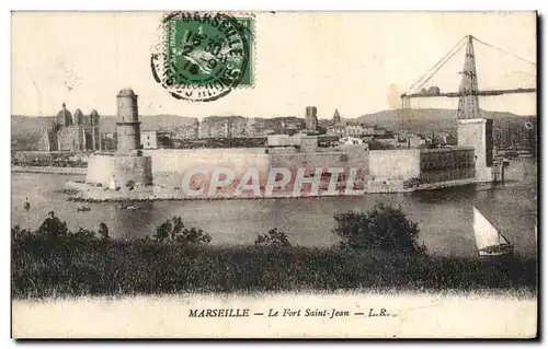 Cartes postales Marseille Le Fort Saint Jean