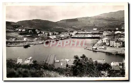 Cartes postales Port Vendres Vue generale du Port Bateau