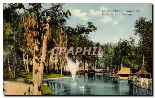 Ansichtskarte AK La Rochelle Le Lac Du Parc Charruyer