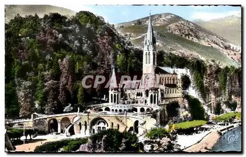 Cartes postales Lourdes La Basilique