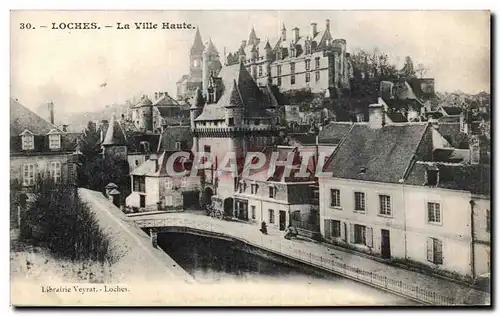 Ansichtskarte AK Loches La Ville Haute