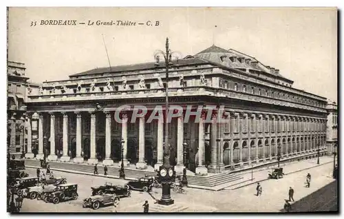 Cartes postales Bordeaux Le Grand Theatre