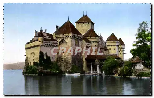 Cartes postales Lac Leman Chateau de Chillon