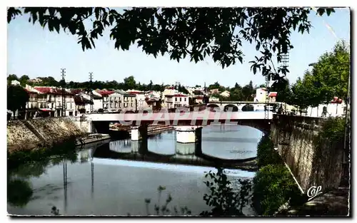 Cartes postales Condom Les Rives de la Baise Les Deux Ponts