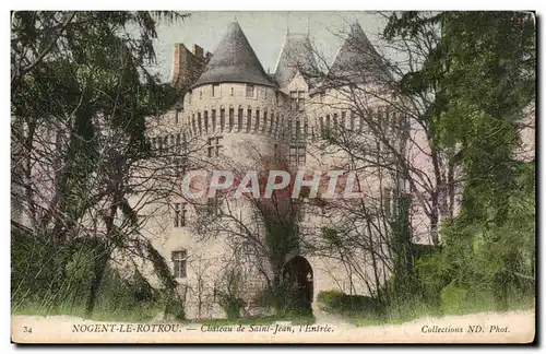 Cartes postales Nogent Le Rotrou Chateau de Saint Jean l&#39Entree