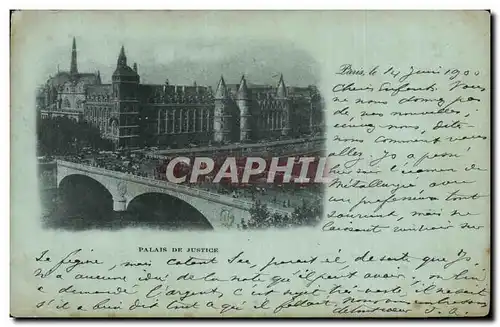 Cartes postales Paris Le Palais De Justice