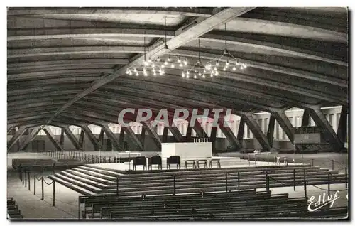 Cartes postales Lourdes La Basilique Souterraine Consacree le Forme Ovale Longueur Metres