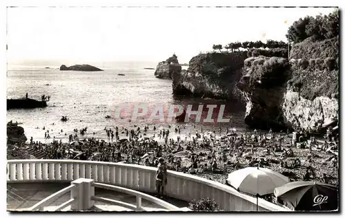 Cartes postales Biarritz Port Vieux et Rocher de la Vierge