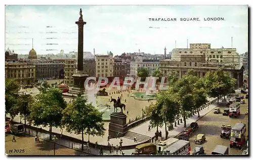 Cartes postales Trafalgar Square London