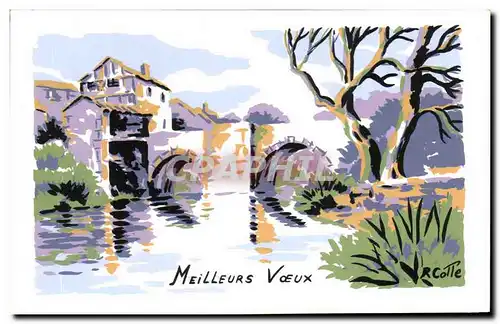 Cartes postales moderne Meilleurs Voeux