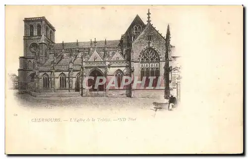 Cartes postales Cherbourg L'Eglise de la Trinite