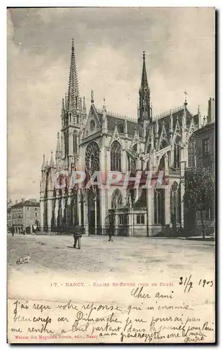 Cartes postales Nancy Eglise St Epvre