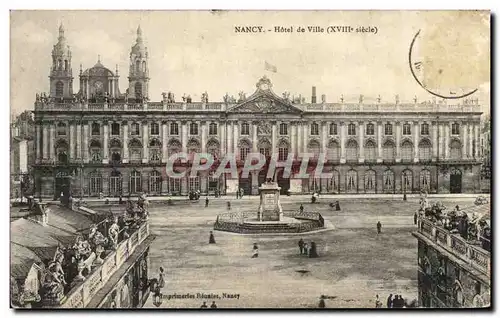 Cartes postales Nancy Hotel de Ville