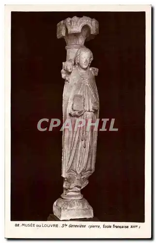 Cartes postales Musee Du Louvre Ste GeneviereParis