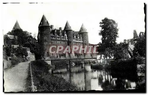 Cartes postales Josselin Le Chateau Facade sur l&#39Oust